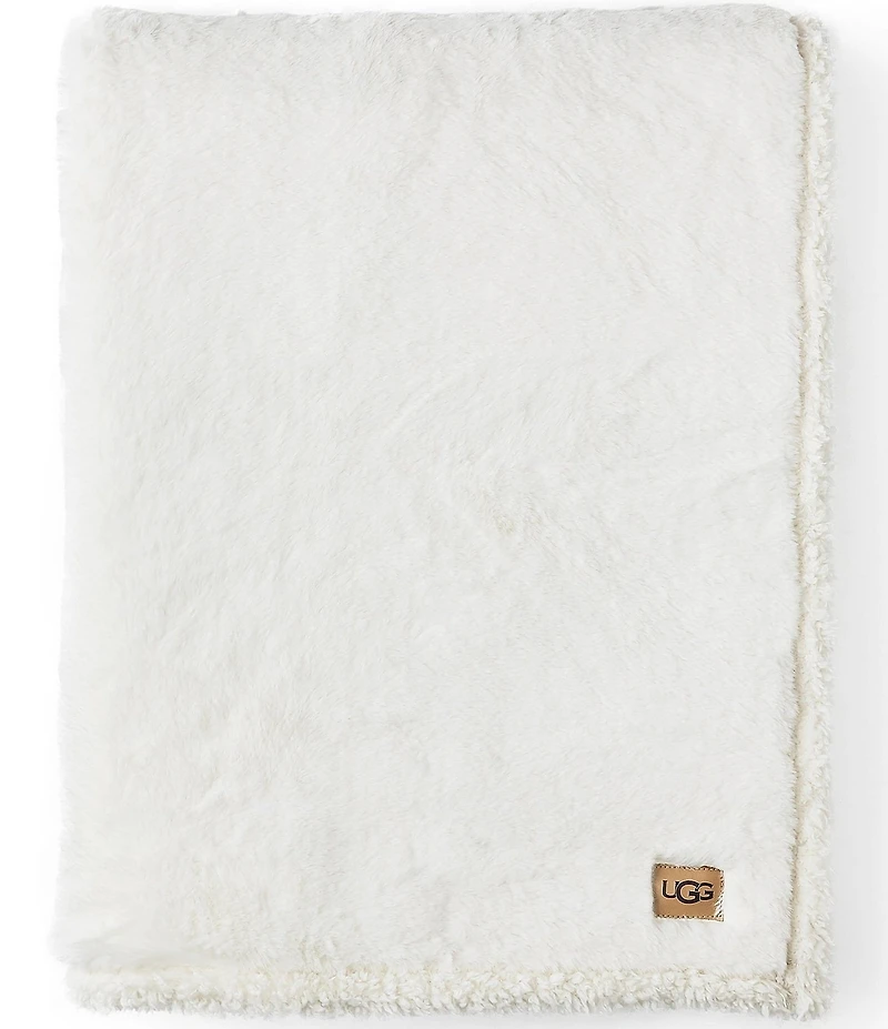UGG Cynthia Faux Fur Throw Blanket