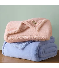 UGG Cynthia Faux Fur Plush Throw Blanket