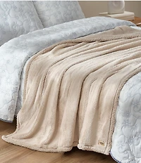 UGG Cynthia Faux Fur Plush Throw Blanket