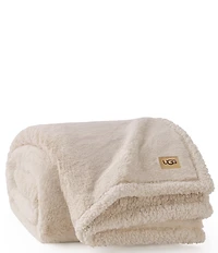 UGG Cynthia Faux Fur Plush Throw Blanket