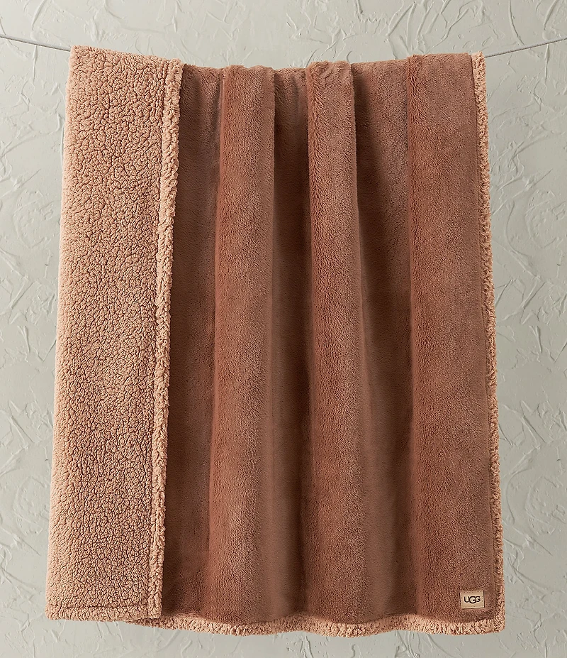 UGG Cynthia Faux Fur Throw Blanket