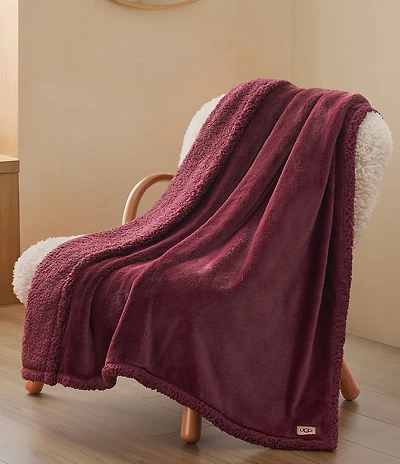UGG Cynthia Faux Fur Throw Blanket