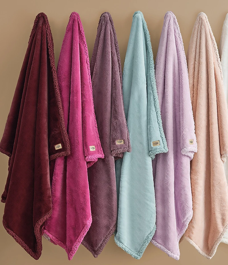 UGG Cynthia Faux Fur Throw Blanket