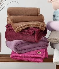 UGG Cynthia Faux Fur Throw Blanket