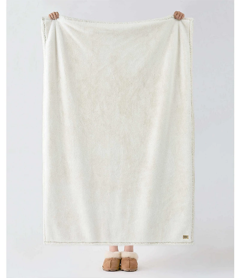 UGG Cynthia Faux Fur Throw Blanket