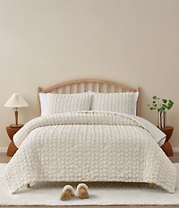 UGG Dafni Ruched Plush Comforter Mini Set