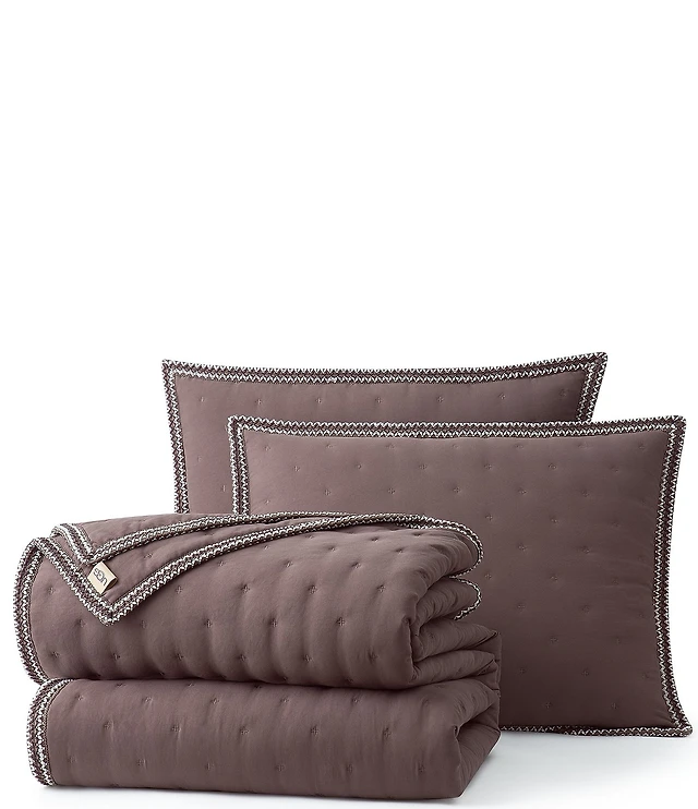 UGG Devon UGG Braid Two-Tone Quilt Mini Set