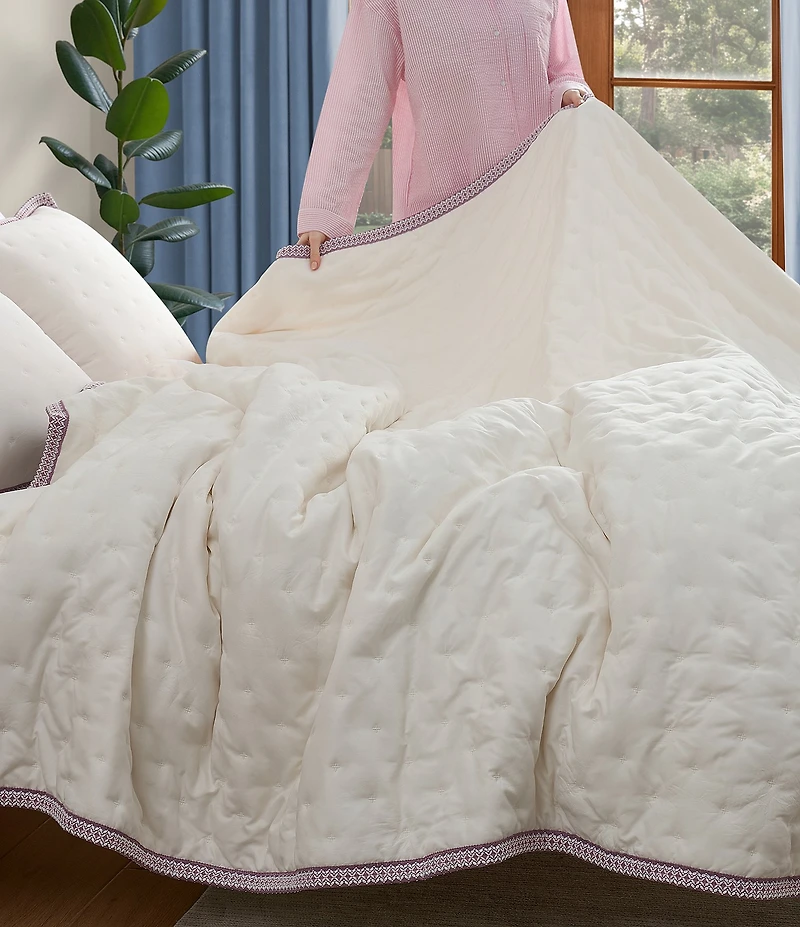 UGG Devon UGG Braid Two-Tone Quilt Mini Set