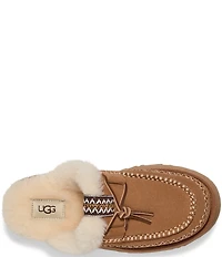 UGG Disquette Alpine Suede Platform Slippers