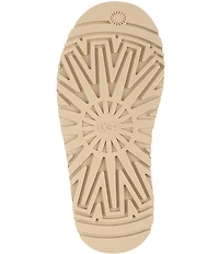 UGG Disquette Suede Fur Platform Slippers