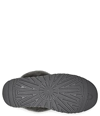 UGG Disquette Suede Fur Platform Slippers