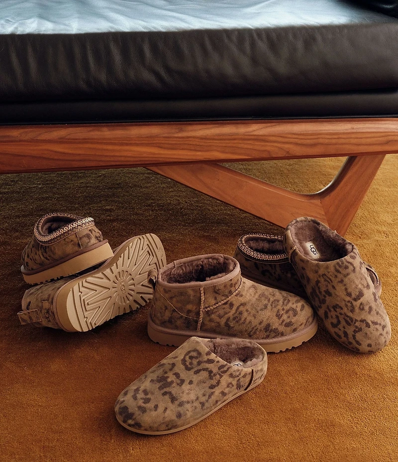 Ugg Elea Spotted Suede Mule Slippers