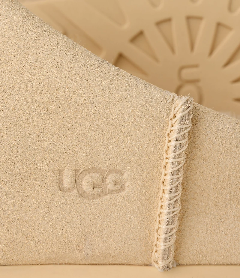 UGG Elea Waterproof Suede Slipper Mules