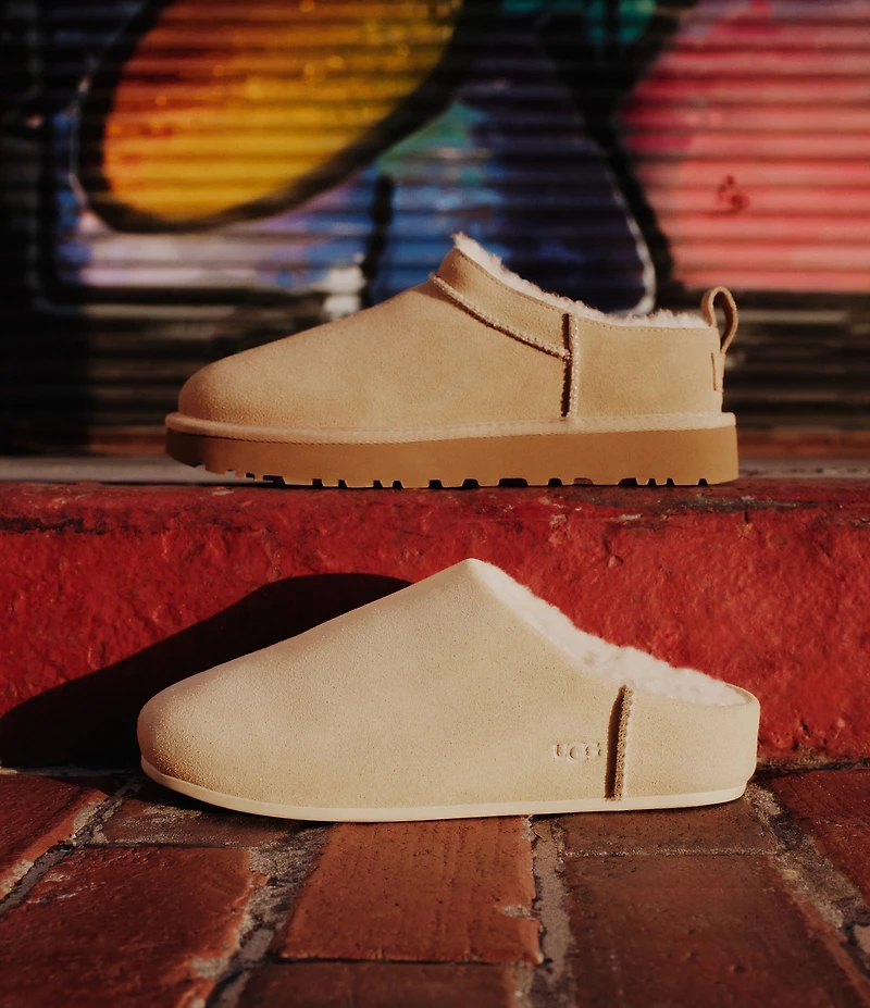 UGG Elea Waterproof Suede Slipper Mules