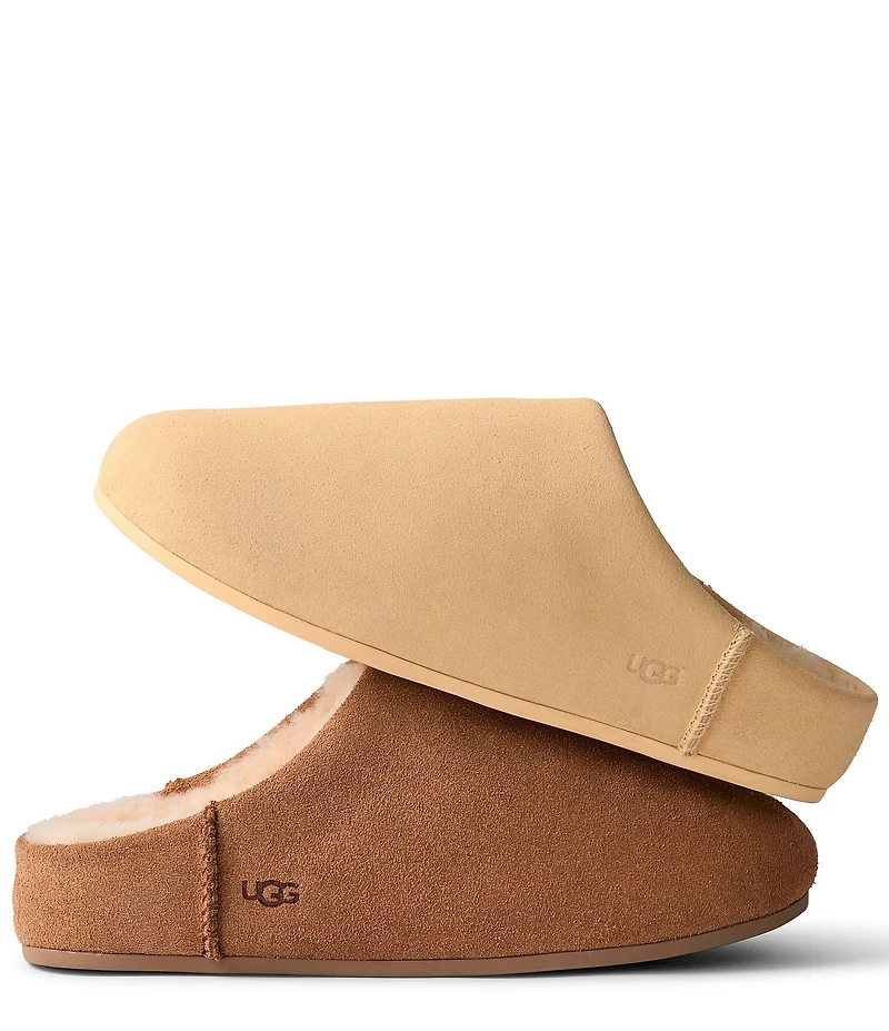 UGG Elea Waterproof Suede Slipper Mules
