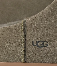 UGG Elea Waterproof Suede Slipper Mules