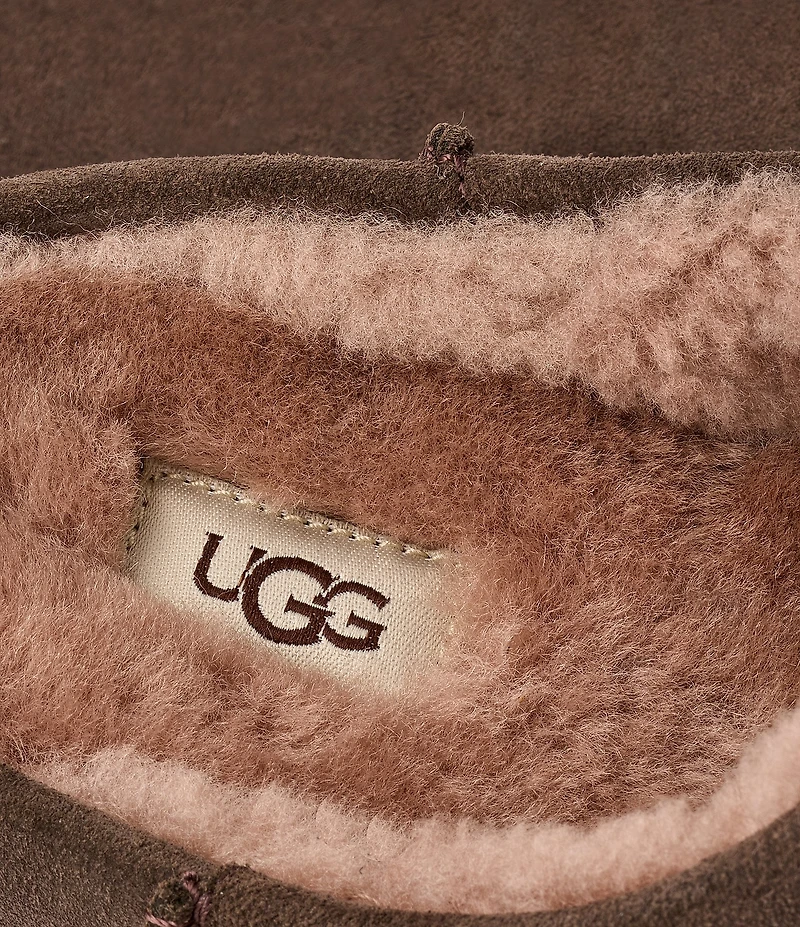 UGG Elea Waterproof Suede Slipper Mules
