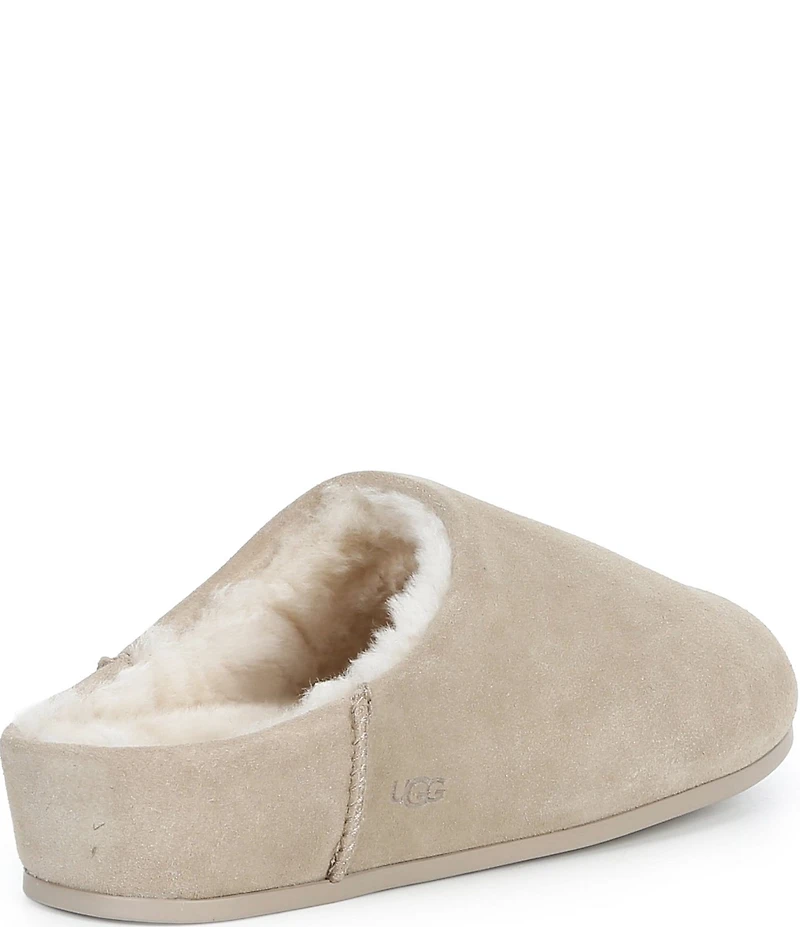 UGG Elea Waterproof Suede Mule Slippers