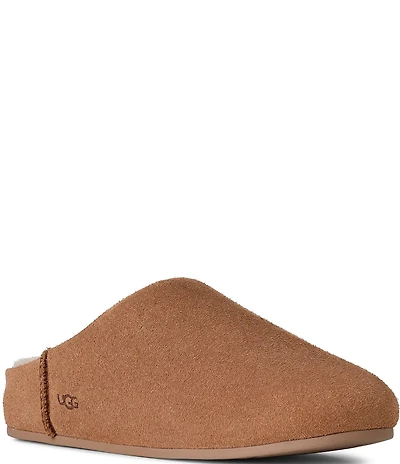 UGG Elea Waterproof Suede Slipper Mules