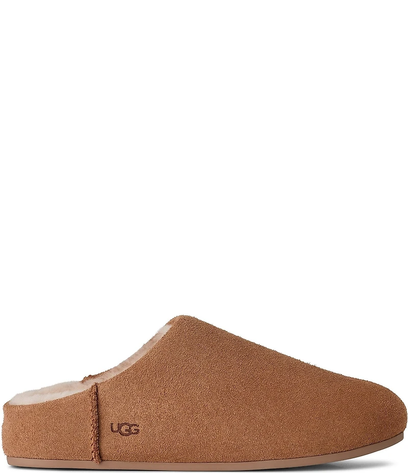 UGG Elea Waterproof Suede Slipper Mules