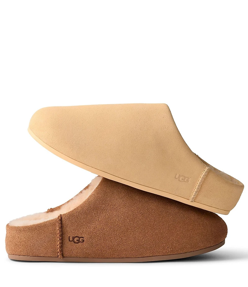 UGG Elea Waterproof Suede Slipper Mules