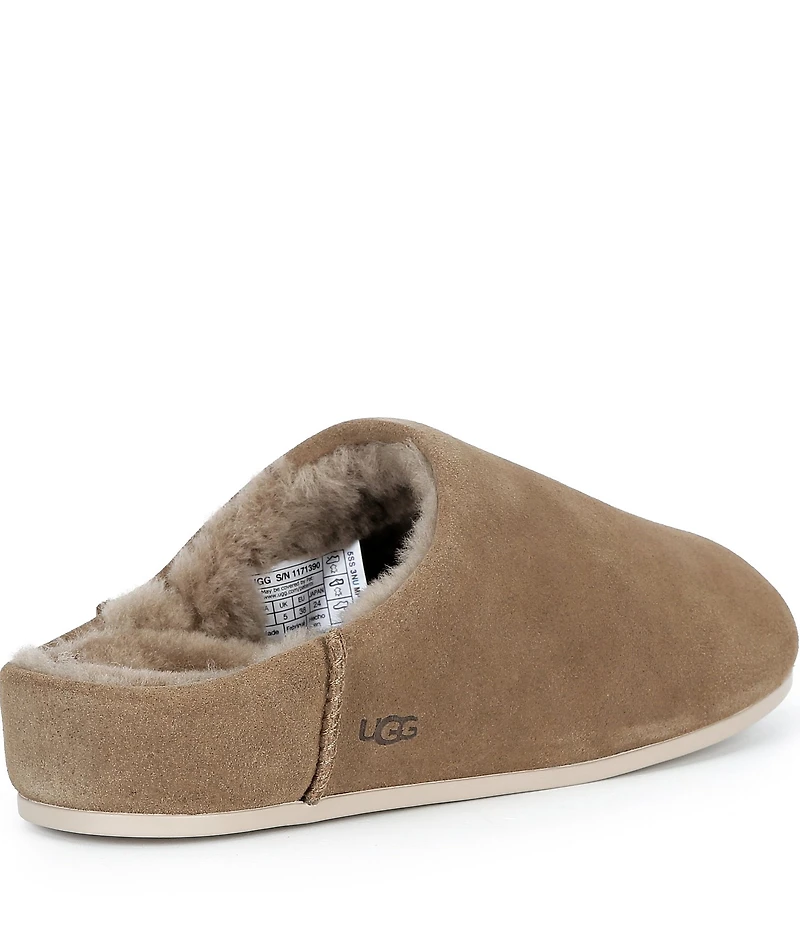 UGG Elea Waterproof Suede Mule Slippers