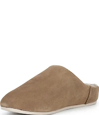 UGG Elea Waterproof Suede Mule Slippers