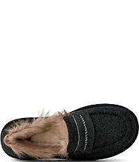 UGG Ellis Hairy Suede Loafers
