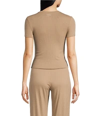 UGG Emilia Ribbed Knit Coordinating Lounge Baby Top