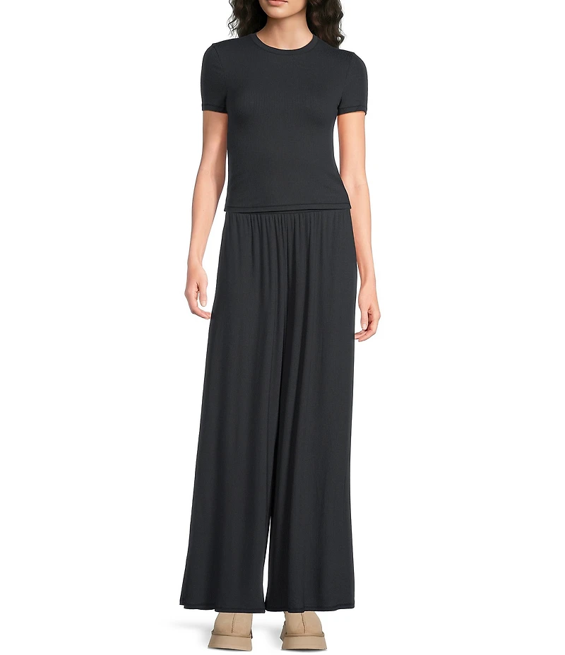 UGG Emilia Ribbed Knit Coordinating Lounge Baby Top