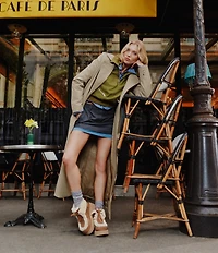 UGG Esmee Lace Up Suede Platform Booties