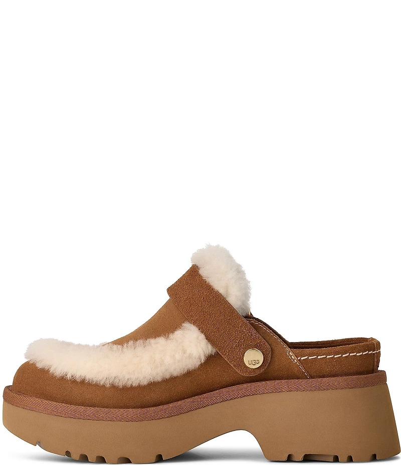 UGG Esmee Suede Convertible Slingback Strap Clogs