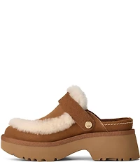 UGG Esmee Suede Convertible Slingback Strap Clogs