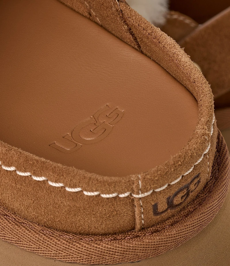 UGG Esmee Suede Convertible Slingback Strap Clogs