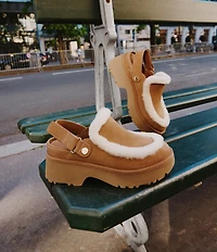 UGG Esmee Suede Convertible Slingback Strap Clogs