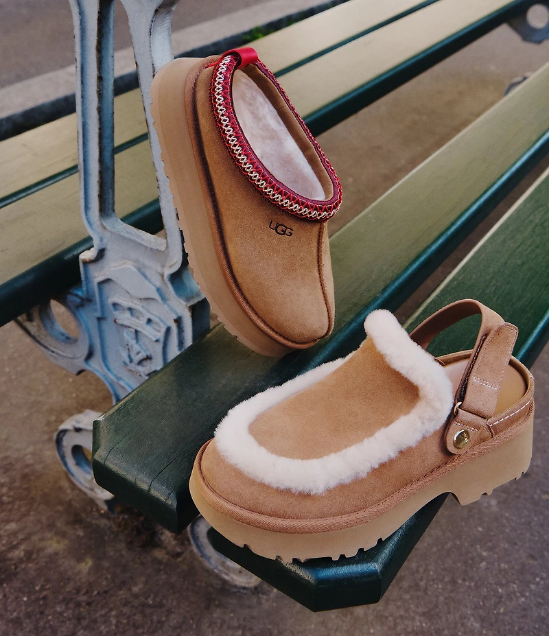 UGG Esmee Suede Convertible Slingback Strap Clogs