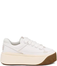 UGG Ez-Duzzit Essential Lace Up Canvas Platform Sneakers