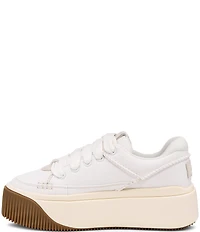 UGG Ez-Duzzit Essential Lace Up Canvas Platform Sneakers