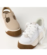 UGG Ez-Duzzit Essential Lace Up Canvas Platform Sneakers