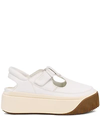 UGG Ez-Duzzit T-Strap Canvas Platform Mary Jane Sneakers
