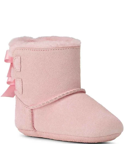 UGG Girls' Baby Bailey Bow Boot Crib Shoes (Infant)