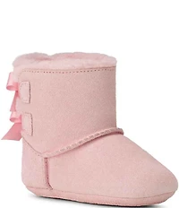 UGG Girls' Baby Bailey Bow Boot Crib Shoes (Infant)