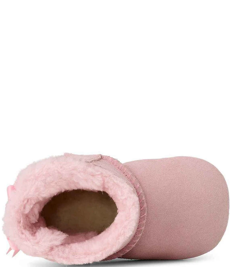 UGG Girls' Baby Bailey Bow Boot Crib Shoes (Infant)