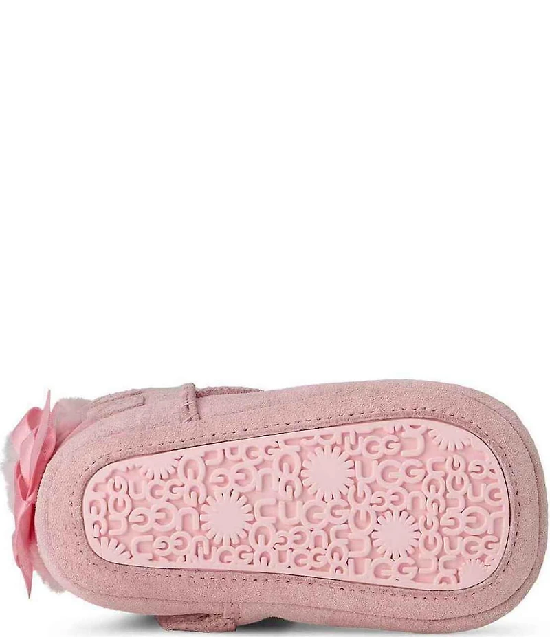 UGG Girls' Baby Bailey Bow Boot Crib Shoes (Infant)