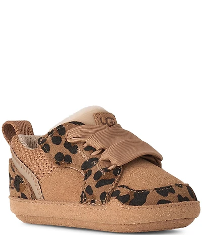 UGG Girls' Baby Lowmel Spotted Sneaker Crib Shoes (Infant)