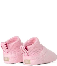 UGG Girls' Baby Nesti Bootie Washable Crib Shoes (Infant)