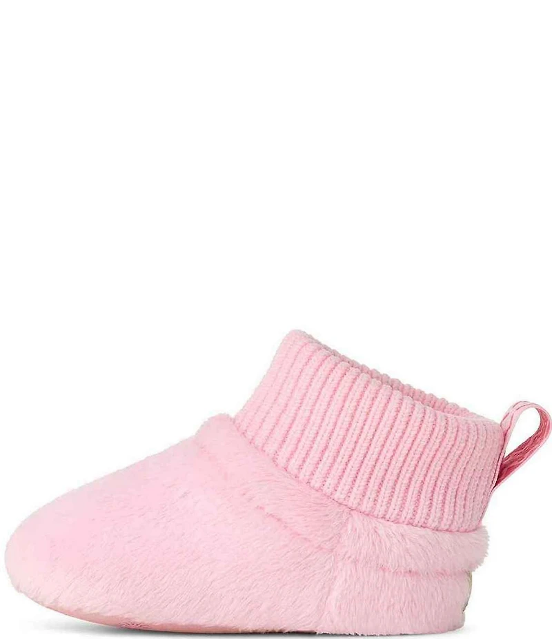 UGG Girls' Baby Nesti Bootie Washable Crib Shoes (Infant)