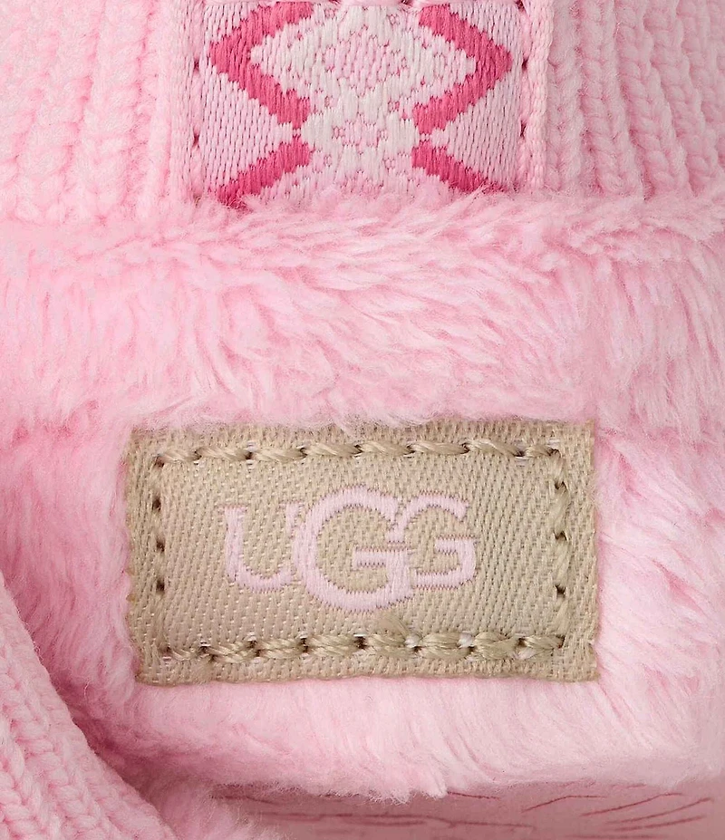 UGG Girls' Baby Nesti Bootie Washable Crib Shoes (Infant)