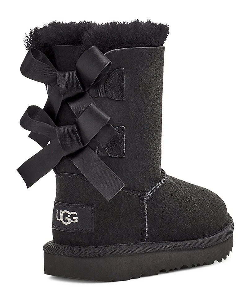 UGG Girls' Bailey Bow II Suede Water Resistant Family Matching Boots (Infant)