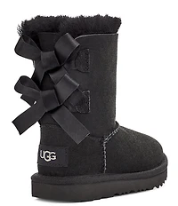 UGG Girls' Bailey Bow II Suede Water Resistant Family Matching Boots (Infant)
